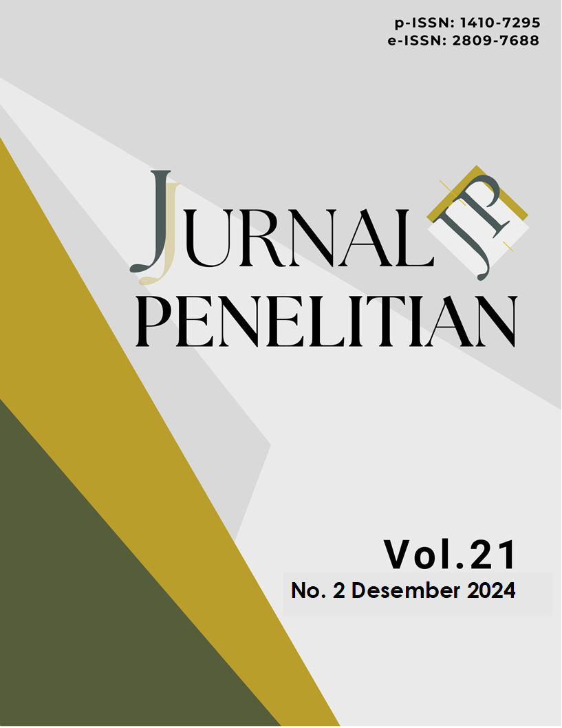 Jurnal Penelitian Vol. 21 No.2 Desember 2024